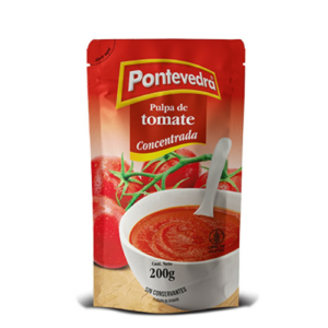 pulpa de tomate conc. pontevedra 200 grs. sachet (1381)