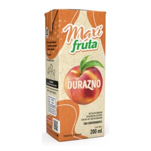 jugo maxi fruta tetra 200 ml. durazno (5067)