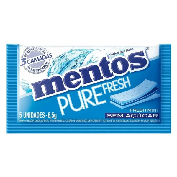 chicle mentos gum p. fresh 3 capas 8,5 grs. fresh mint (2550) chicle mentos gum p. fresh 3 capas 8,5 grs. fresh mint (2550)