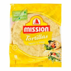 tortilla de maiz mission 320 grs. 8 un. (1074)