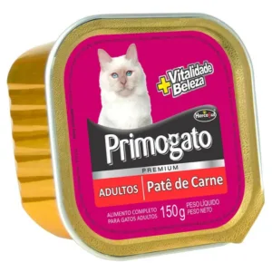 alim. p/mascotas primogato pate adulto 150 grs. carne