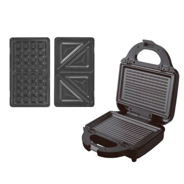 sandwichera rotel grill waflera 3 en 1 (72722) sandwichera rotel grill waflera 3 en 1 (72722)