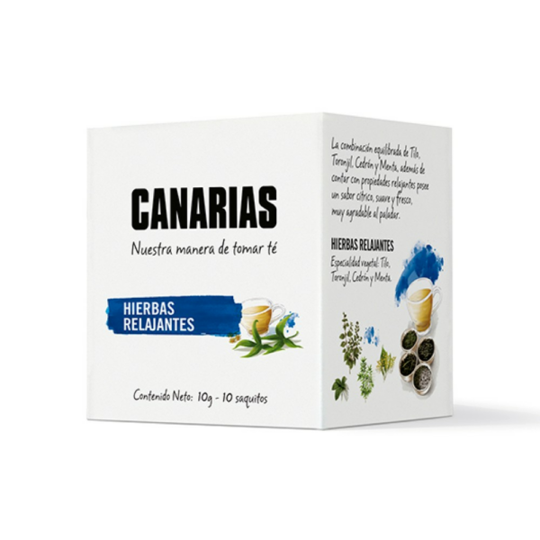 te canarias hierbas relajantes 20 sobres/1 grs. (8044)