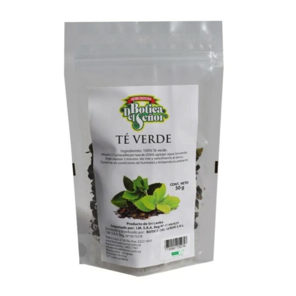 te botica del seÑor verde 50 grs. d. pack te botica del seÑor verde 50 grs. d. pack