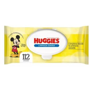 toallas humedas huggies limpieza diaria 112 un. (64915965)