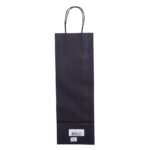 bolsa obsequio p/botella cenpapel 13,5 x 39 x 8cm negra lisa bolsa obsequio p/botella cenpapel 13,5 x 39 x 8cm negra lisa