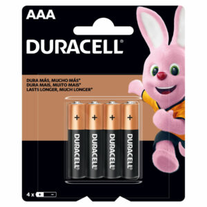 pila duracell alcalina aaa 4 un. (1169)