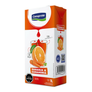 jugo conaprole 1 lt. naranja zanahoria (2518)
