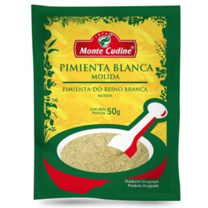 pimienta blanca molida monte cudine 50 grs.
