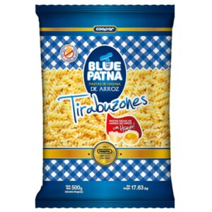 fideos coopar de arroz 500 grs. tirabuzones (pastirabuzo)