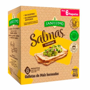 tostaditas maiz horneadas sanissimo salmas 108 grs. (964761)