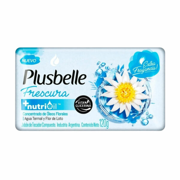 jabon plusbelle 120 grs. frescura (46006) jabon plusbelle 120 grs. frescura (46006)