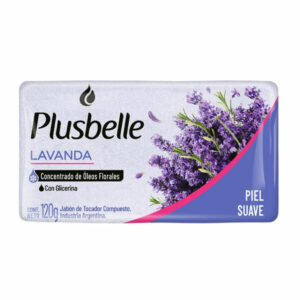 jabon plusbelle 120 grs. x 3 un. lavanda (46034)
