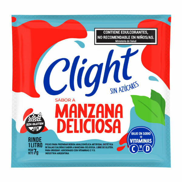 refresco clight 7,5 grs. manzana deliciosa (4603) refresco clight 7,5 grs. manzana deliciosa (4603)
