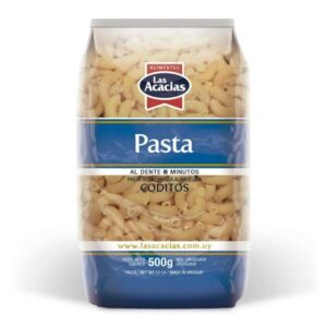 fideos las acacias natural 400 grs. codito (220001)