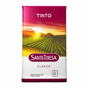 vino santa teresa tinto 1 lt. tetra (754)
