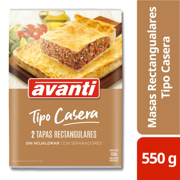 masa hojaldre avanti pascualina rectangular t/casera