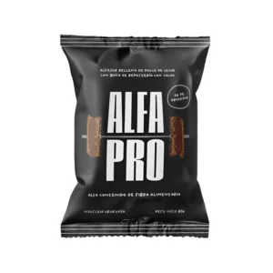 alfajor alfa pro 80 grs. chocolate rell. d.leche(apn1) alfajor alfa pro 80 grs. chocolate rell. d.leche(apn1)