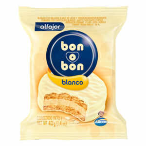 alfajor bon o bon 40 grs. blanco (1004305) alfajor bon o bon 40 grs. blanco (1004305)