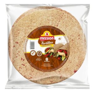 tortilla integral mission l/gluten 8 un. 320 grs. (411)