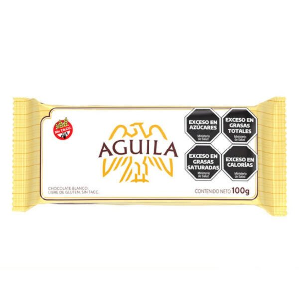 chocolate aguila blanco 100 grs. chocolate aguila blanco 100 grs.