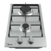 anafe midea mg30sb005mn2b uy 2 hornallas s/gas ac. inox. anafe midea mg30sb005mn2b uy 2 hornallas s/gas ac. inox.