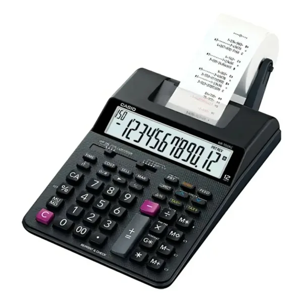 calculadora casio hr 100 cinta y visor