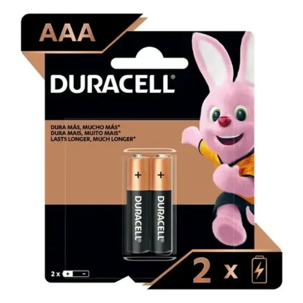 pila duracell alcalina aaa 2 un. (926)