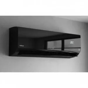 acondicionador aire inverter brilliant 18000 btu negro (brez18invbk aabrs15w)