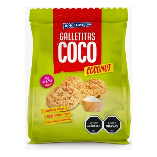 galletita portezuelo coco 180 grs. galletita portezuelo coco 180 grs.