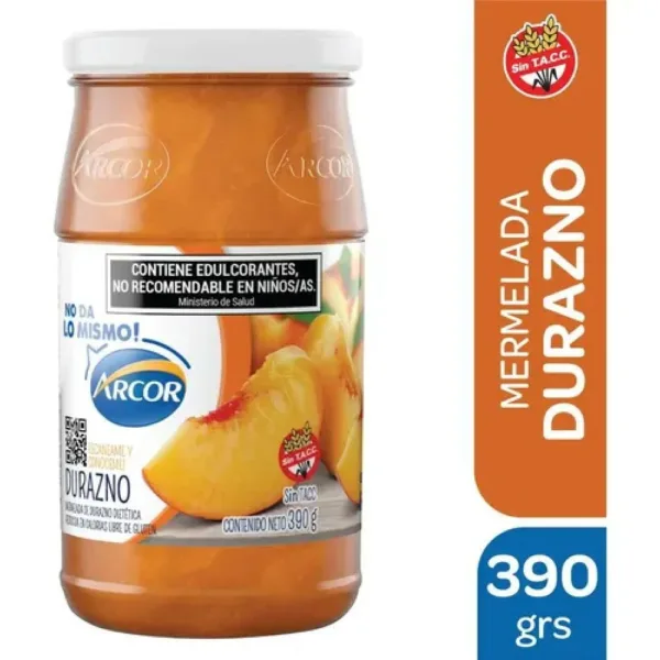 mermelada arcor diet 390 grs. durazno (5041952) mermelada arcor diet 390 grs. durazno (5041952)