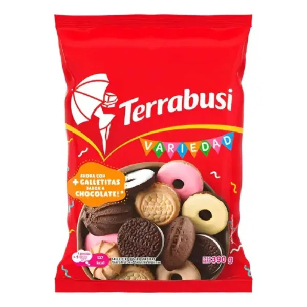 galletita terrabusi variedad 390 grs. (2743) galletita terrabusi variedad 390 grs. (2743)