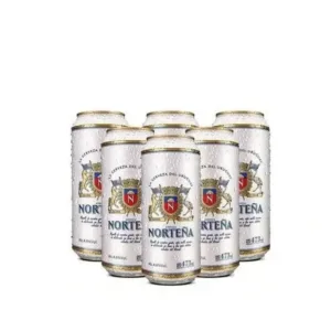 cerveza norteÑa gauscha lata 473 ml. pack x 6 (109386)