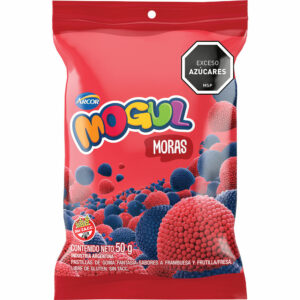 caramelos arcor mogul 50 grs. moras (1013121)