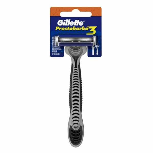 maq. afeitar gillette prestobarba3 1 un. hombre (622) maq. afeitar gillette prestobarba3 1 un. hombre (622)