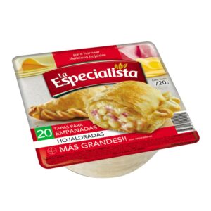 masa hojaldre la especialista empanadas gde 20 un. horno (1175)
