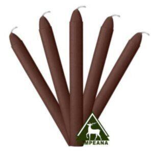 vela color lisas nº4 marron un. (40)