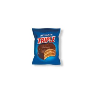 alfajor portezuelo triple 60 grs. chocolate (3222)