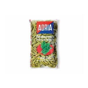 fideos adria espinaca 500 grs. tirabuzon (50090)