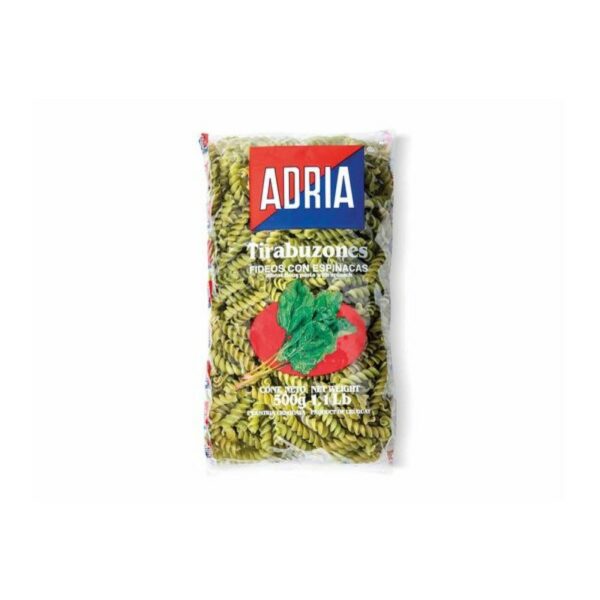 fideos adria espinaca 500 grs. tirabuzon (50090) fideos adria espinaca 500 grs. tirabuzon (50090)