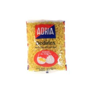 fideos adria al huevo 500 grs. dedales (50035)