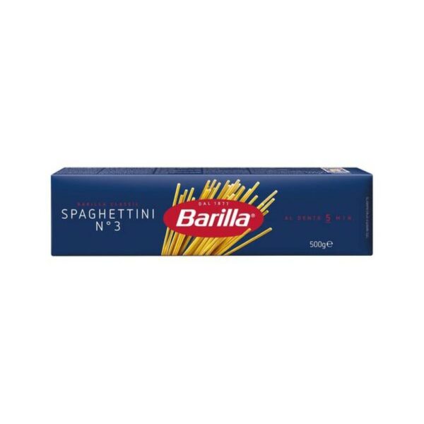 fideos barilla spaghettini nº 3 500 grs. (2000002) fideos barilla spaghettini nº 3 500 grs. (2000002)