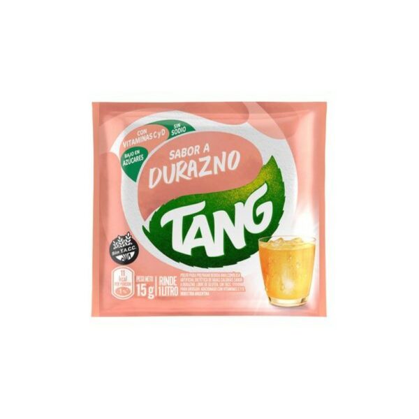 refresco tang s/tacc 15 grs. durazno (4501) refresco tang s/tacc 15 grs. durazno (4501)