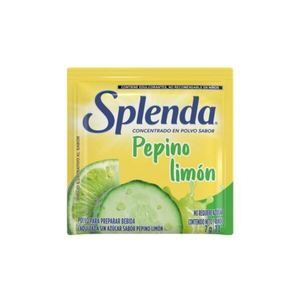 refresco splenda 7 grs. pepino/limon (4523) refresco splenda 7 grs. pepino/limon (4523)