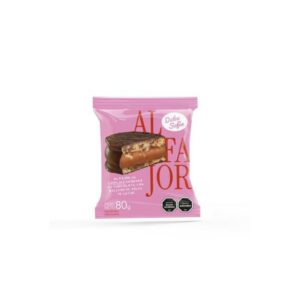 alfajor de cookies dulce sofia 80 grs. rell. d.leche baÑado choc. alfajor de cookies dulce sofia 80 grs. rell. d.leche baÑado choc.