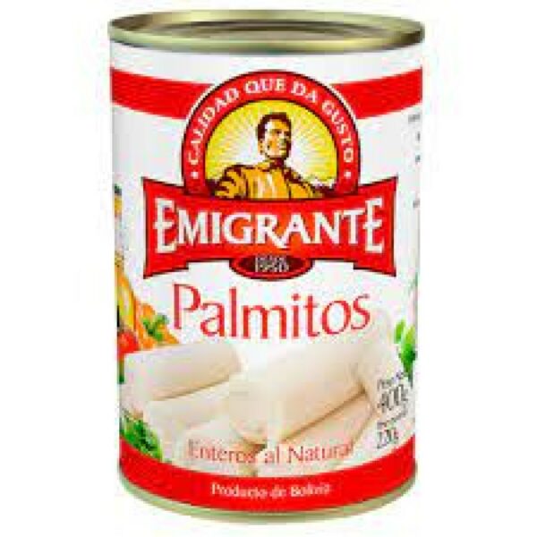 palmitos enteros emigrante 400 grs. (201630) palmitos enteros emigrante 400 grs. (201630)