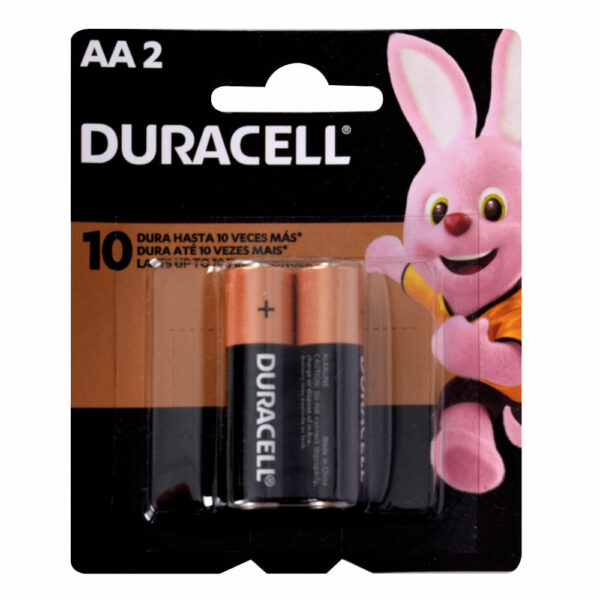 pila duracell alcalina aa 2 un. (924) pila duracell alcalina aa 2 un. (924)