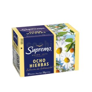 te supremo 20/2 grs. mixto 8 hierbas (201)