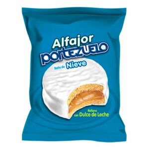 alfajor portezuelo 40 grs. nieve (3236)