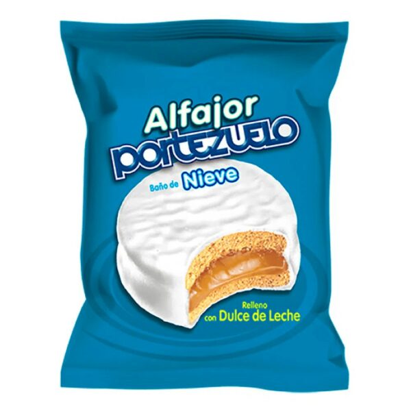 alfajor portezuelo 40 grs. nieve (3236) alfajor portezuelo 40 grs. nieve (3236)
